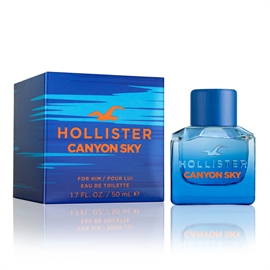 Hollister Canyon Sky For Him Edt 50 ml hos parfumerihamoghende.dk 