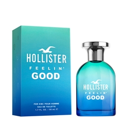 Hollister Feelin Good For Him  Edt 50 ml hos parfumerihamoghende.dk 