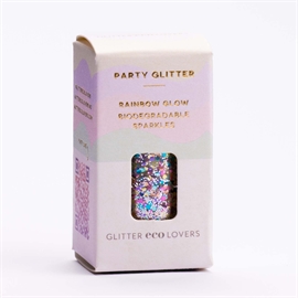 Eco Lovers Rainbow Glow Party Glitter 15 ml  hos parfumerihamoghende.dk 