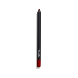 Gosh Velvet Touch Lipliner Waterproof 016 The Red hos parfumerihamoghende.dk 