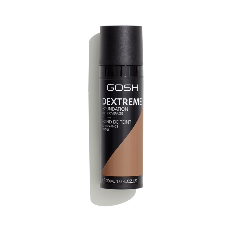 Gosh Dextreme Full Coverage Foundation 6 Honey 30 ml  hos parfumerihamoghende.dk 