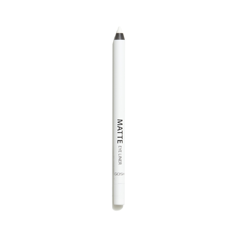 Gosh Matte Eye Liner 001 Dover White hos parfumerihamoghende.dk 