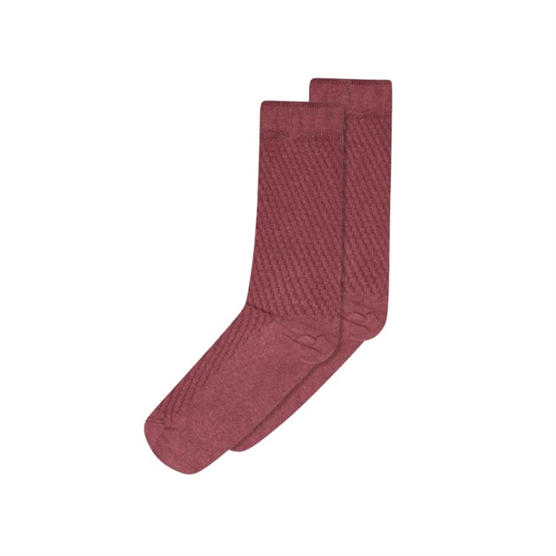 mp Denmark Greta Socks - Maroon 37/39 hos parfumerihamoghende.dk 