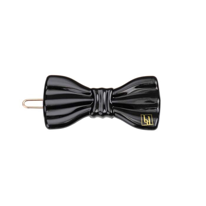 Kknekki Small Bow Clip Black 