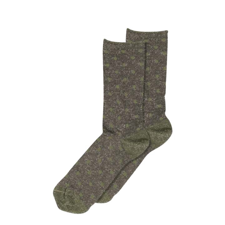 mp Denmark Donna Glitter Socks - Capers 40/42 hos parfumerihamoghende.dk 