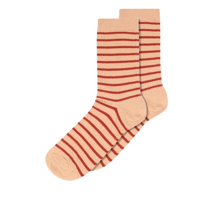 mp Denmark Lydia Socks - Red Orche 40/42 hos parfumerihamoghende.dk 