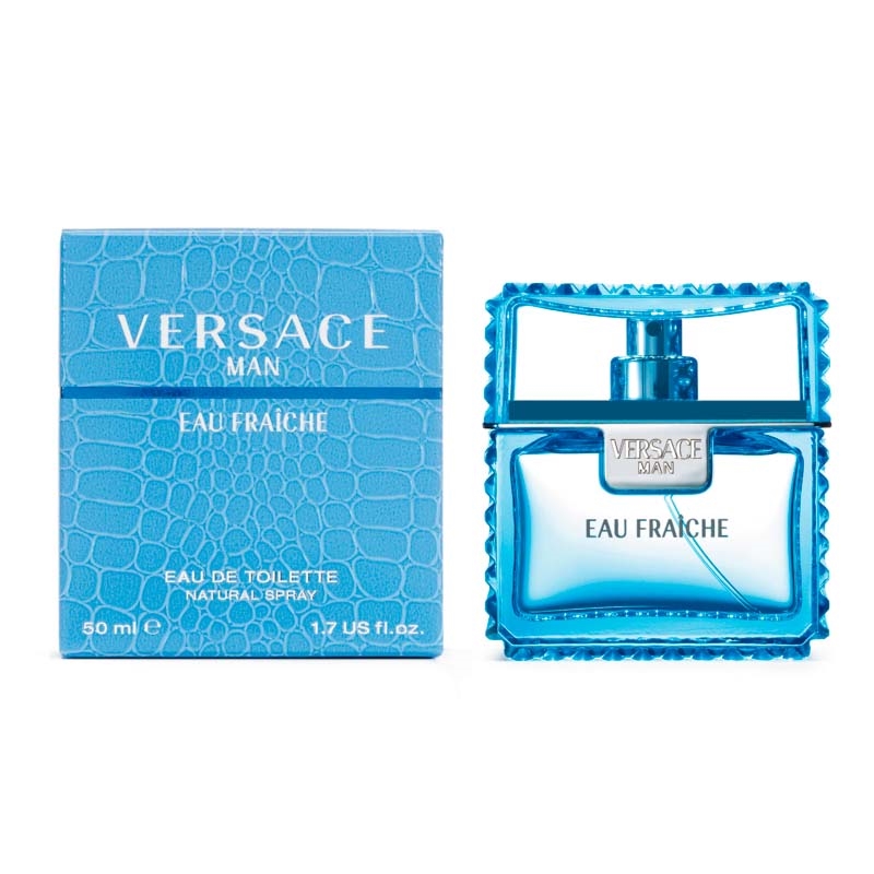 Versace Eau Fraiche Homme Edt 50 ml hos parfumerihamoghende.dk 