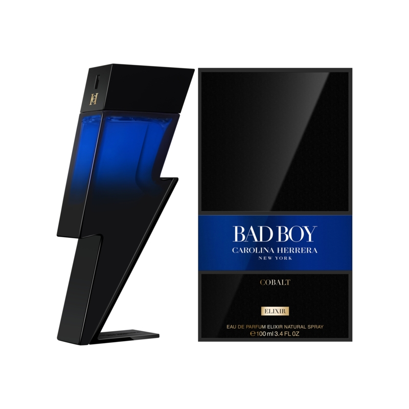 Carolina Herrera Bad Boy Cobalt Elixir 100 ml  hos parfumerihamoghende.dk 