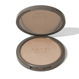 Sanzi Baked Powder Medium Deep Caramel Warm  hos parfumerihamoghende.dk 