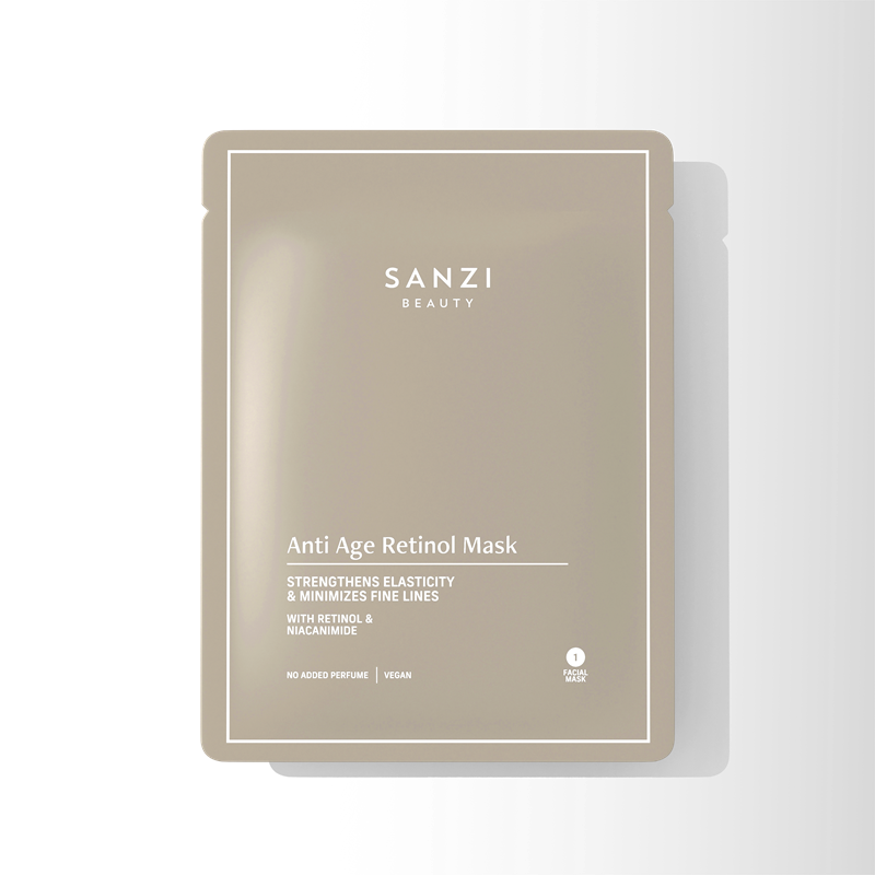 Sanzi Beauty Anti Age Retinol Mask 25 ml hos parfumerihamoghende.dk 