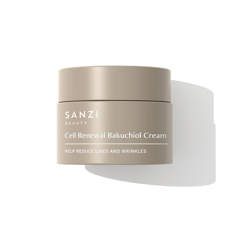 Sanzi Beauty Cell Renewal Bakuchiol Cream 50 ml hos parfumerihamoghende.dk 