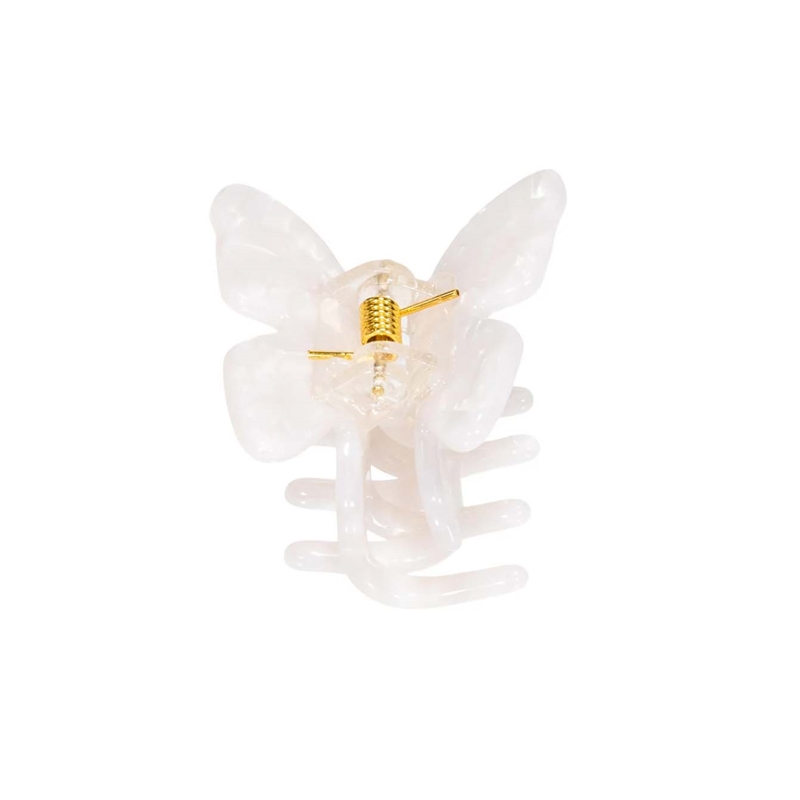 Pico Small Butterfly Klemme - White MOP hos parfumerihamoghende.dk 