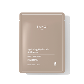 Sanzi Beauty Hydrating Hyaluronic Acid Mask 25 ml hos parfumerihamoghende.dk 