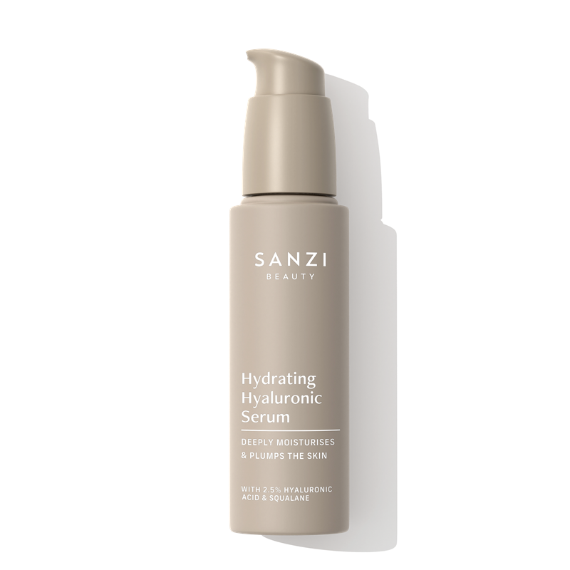 Sanzi Beauty Hydrating Hyaluronic Serum 30 ml hos parfumerihamoghende.dk 