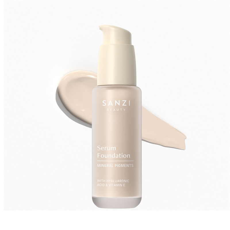 Sanzi Serum Foundation 01 Light Neutral hos parfumerihamoghende.dk 