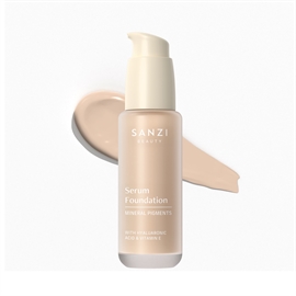 Sanzi Serum Foundation 03 Light Neutral hos parfumerihamoghende.dk 