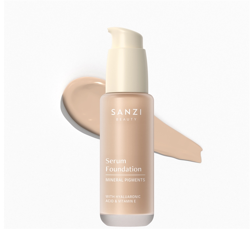 Sanzi Serum Foundation 05 Medium Neutral Golden  hos parfumerihamoghende.dk 