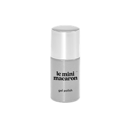 Le Mini Macaron Gel Neglelak - Silver Glow 10 ml