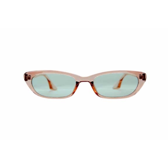 Skør Frames Tranzy Lemongrass Solbrille - Champagne/Grøn hos parfumerihamoghende.dk 