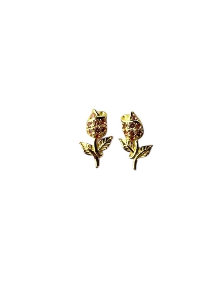 Pico Tulip Studs Rouge