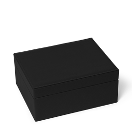 Day Saffiano Jewelry Box Large Black  hos parfumerihamoghende.dk 