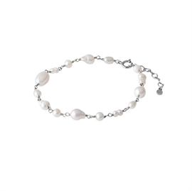 Pernille Corydon White Dreams Bracelet Adj. 16-19 hos parfumerihamoghende.dk 