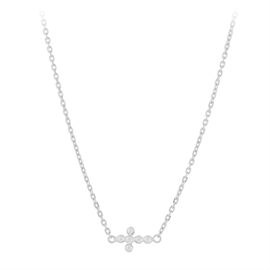 Pernille Corydon Cross Necklace Adj. 40-45 cm hos parfumerihamoghende.dk